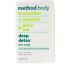 Method, Body, Deep Detox, Bar Soap, 6 oz (170 g)