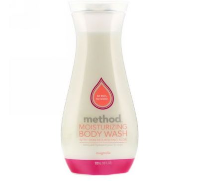 Method, Moisturizing Body Wash, Magnolia, 18 fl oz (532 ml)