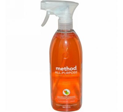 Method, Универсальная натуральное чистящее средство для поверхностей, климентин 28 жидких унции (828 мл)