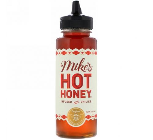 Mike's Hot Honey, с перцем чили, 12 унций (340 г)
