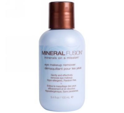 Mineral Fusion, Средство для снятия макияжа с глаз, 3,4 жидких унций (100 мл)