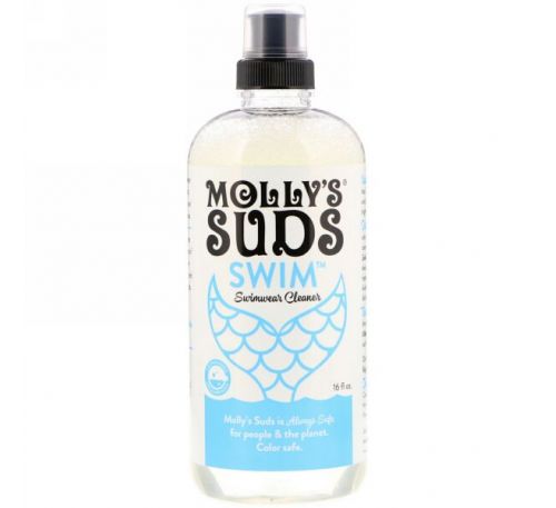 Molly's Suds, Swim, Средство для чистки одежды для плавания, 16 ж. унц.
