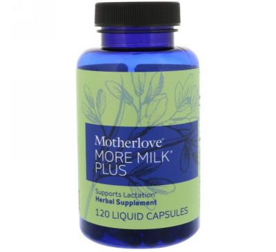 Motherlove, More Milk Plus, 120 жидких капсул