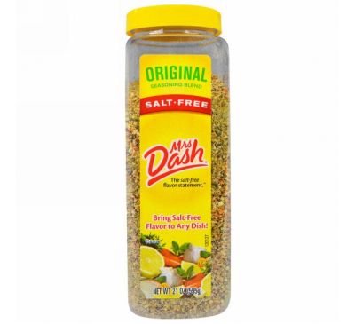 Mrs. Dash, Оригинальная смесь приправ, без соли, 21 унция (595 г)