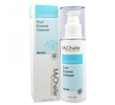 MyChelle Dermaceuticals, Очищающее средство с фруктовыми ферментами, для нормальной кожи, 4,2 жидкой унции (124 мл)