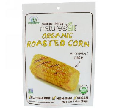 Natierra, Organic Freeze-Dried, Roasted Corn, 1.6 oz (45 g)