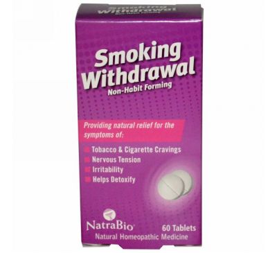 NatraBio, Отказ от курения, 60 таблеток