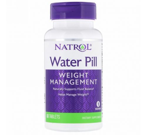Natrol, Мочегонное средство, 60 таблеток