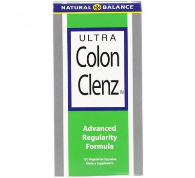Natural Balance, Ultra Colon Clenz, 120 вегетарианских капсул