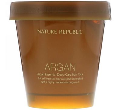 Nature Republic, Средство для интенсивного базового ухода за волосами с аргановым маслом, 200 мл