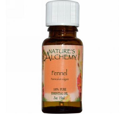 Nature's Alchemy, Эфирное масло фенхеля, 0.5 унции (15 мл)