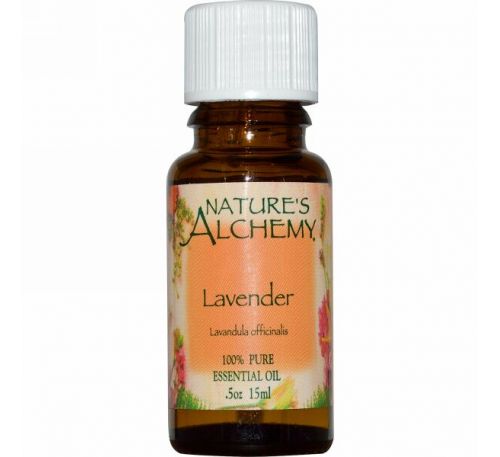 Nature's Alchemy, Лаванда, эфирное масло, 0,5 унции (15 мл)
