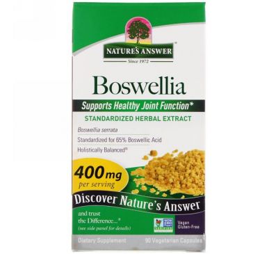 Nature's Answer, Boswellia, 400 mg, 90 Vegetarian Capsules