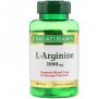 Nature's Bounty, L-аргинин, 1000 мг, 50 таблеток