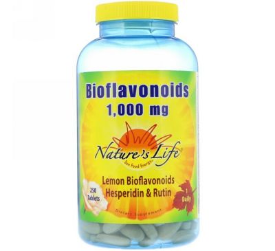 Nature's Life, Биофлавониды, 1 000 мг, 250 таблеток