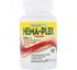 Nature's Plus, Hema-Plex, 60 вегетарианских капсул быстрого действия