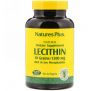 Nature's Plus, Лецитин, 1200 мг, 90 мягких капсул