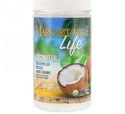 Nature's Plus, Margaritaville Life, кокосовое масло, 30 ж. унц. (820 г)