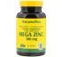 Nature's Plus, Мега цинк, 100 мг, 90 таблеток