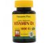 Nature's Plus, Витамин D3, 1000 МЕ, 180 гелевых капсул Nature's Plus, Витамин D3, 1000 МЕ, 180 гелевых капсул