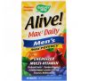 Nature's Way, Alive! Max3 Daily, мультивитамины для мужчин, 90 таблеток