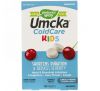 Nature's Way, Umcka, ColdCare Для детей, Со вкусом вишни, 10 жевательных таблеток