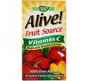 Nature's Way, Живой!, фруктовый источник, витамин C, 120 вегетарианских капсул
