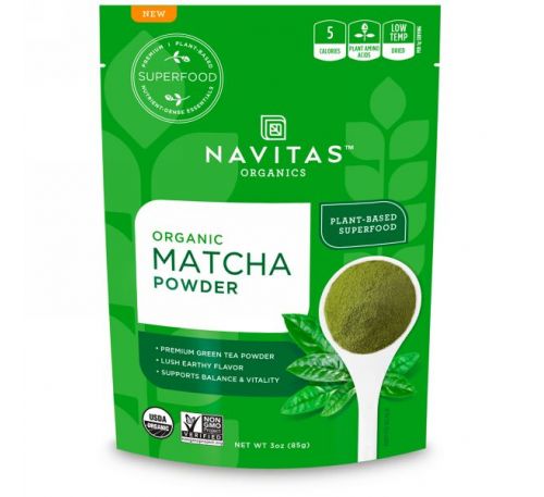 Navitas Organics, Органический порошок маття, 85 г