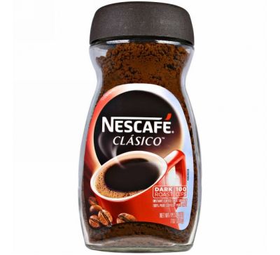 Nescaf?, "Класико", растворимый кофе, темной обжарки, 7 унций (200 г)