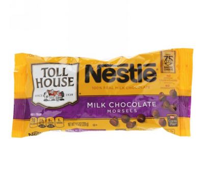 Nestle Toll House, Пирамидки из молочного шоколада для выпечки , 11.5 унций (326 г)