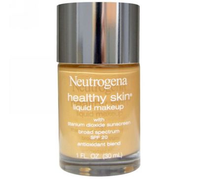 Neutrogena, Здоровая кожа, жидкий макияж, натуральный бежевый 60, 1 жидкая унция (30 мл)