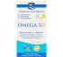 Nordic Naturals, Омега-3D, лимонный, 1000 мг, 60 мягких капсул
