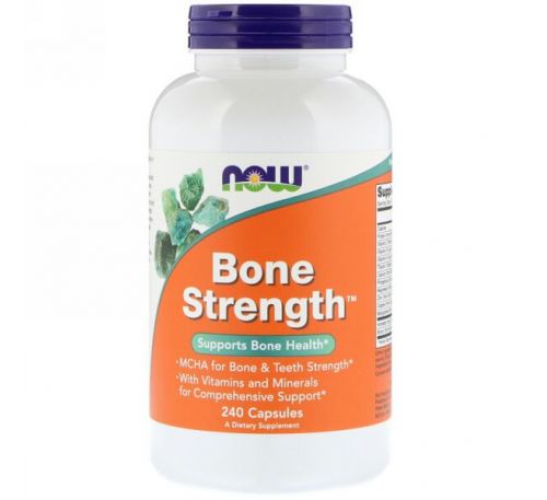 Now Foods, Bone Strength, 240 капсул