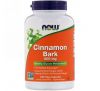 Now Foods, Cinnamon Bark, 600 mg, 240 Veg Capsules