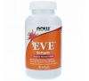 Now Foods, EVE, превосходные мультивитамины для женщин, 180 мягких таблеток