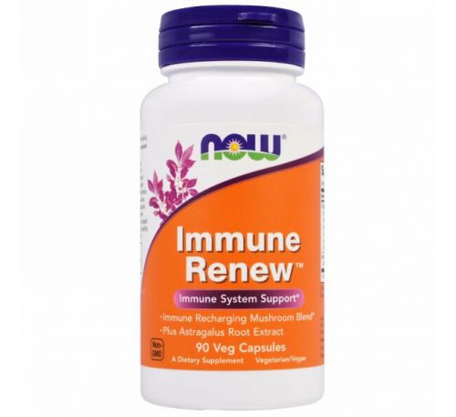 Now Foods, Immune Renew, 90 растительных капсул