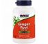 Now Foods, Корень имбиря, 550 мг, 100 растительных капсул
