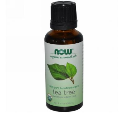 Now Foods, Органическое эфирное масло чайного дерева, 1 жидкая унция (30 мл)