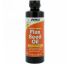 Now Foods, Сертифицированное, органическое льняное масло, 12 жидких унций (355 мл)