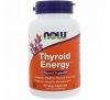 Now Foods, Thyroid Energy, 90 растительных капсул