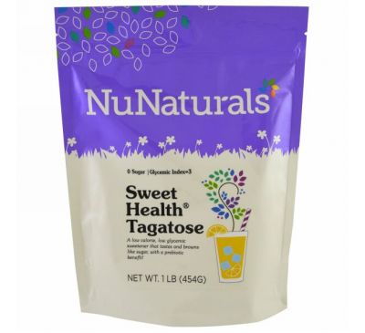 NuNaturals, Тагатоза Sweet Health, 1 фунт (454 г)
