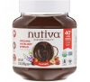 Nutiva, Органическая шоколадная паста со вкусом лесного ореха, Классическая, 13 жидкий унций (369 г)