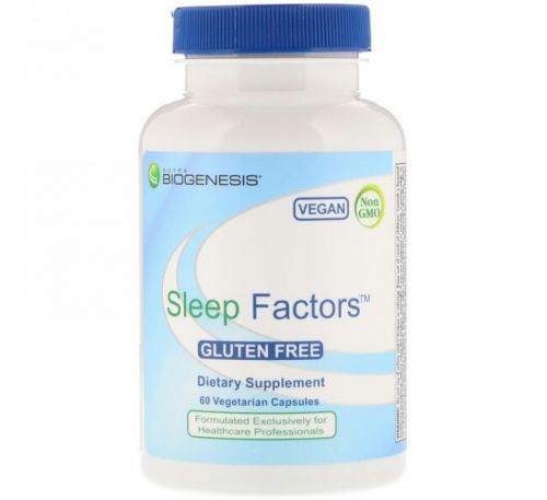 Nutra BioGenesis, Sleep Factors, 60 Veggie Caps