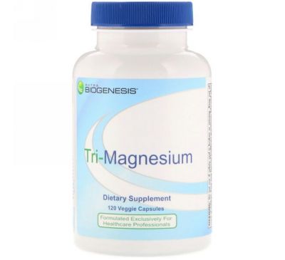 Nutra BioGenesis, Tri-Magnesium, 120 Veggie Caps