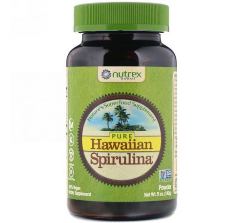 Nutrex Hawaii, Pure Hawaiian Spirulina, Powder, 5 oz (142 g)