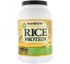 NutriBiotic, Протеин необработанного риса, ваниль, 3 фунта (1,36 кг)