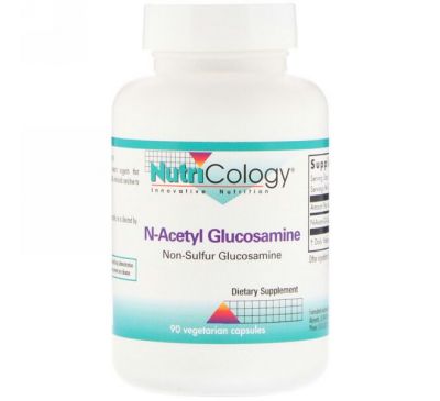 Nutricology, N-ацетил глюкозамин, 90 вегетарианских капсул