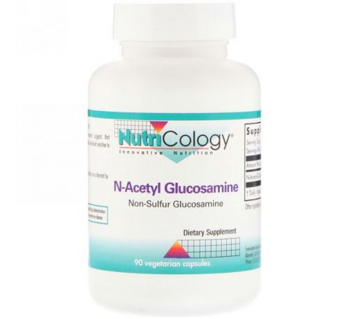 Nutricology, N-ацетил глюкозамин, 90 вегетарианских капсул