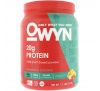 OWYN, Protein, 100% Plant-Based Powder, Strawberry Banana, 1.1 lbs (512 g)