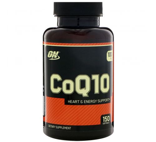 Optimum Nutrition, CoQ10, 100 мг, 150 мягких таблеток